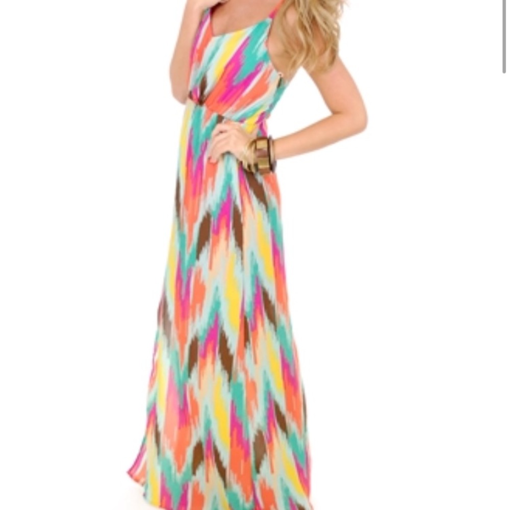 Colorful Maxi Dress